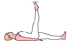 Classic Pilates One Leg Circle from the side